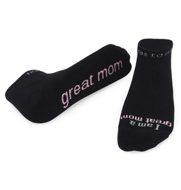 notes to self Notes Great Mom Low Cut Socks