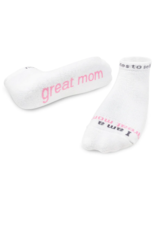 notes to self Notes Great Mom Low Cut Socks