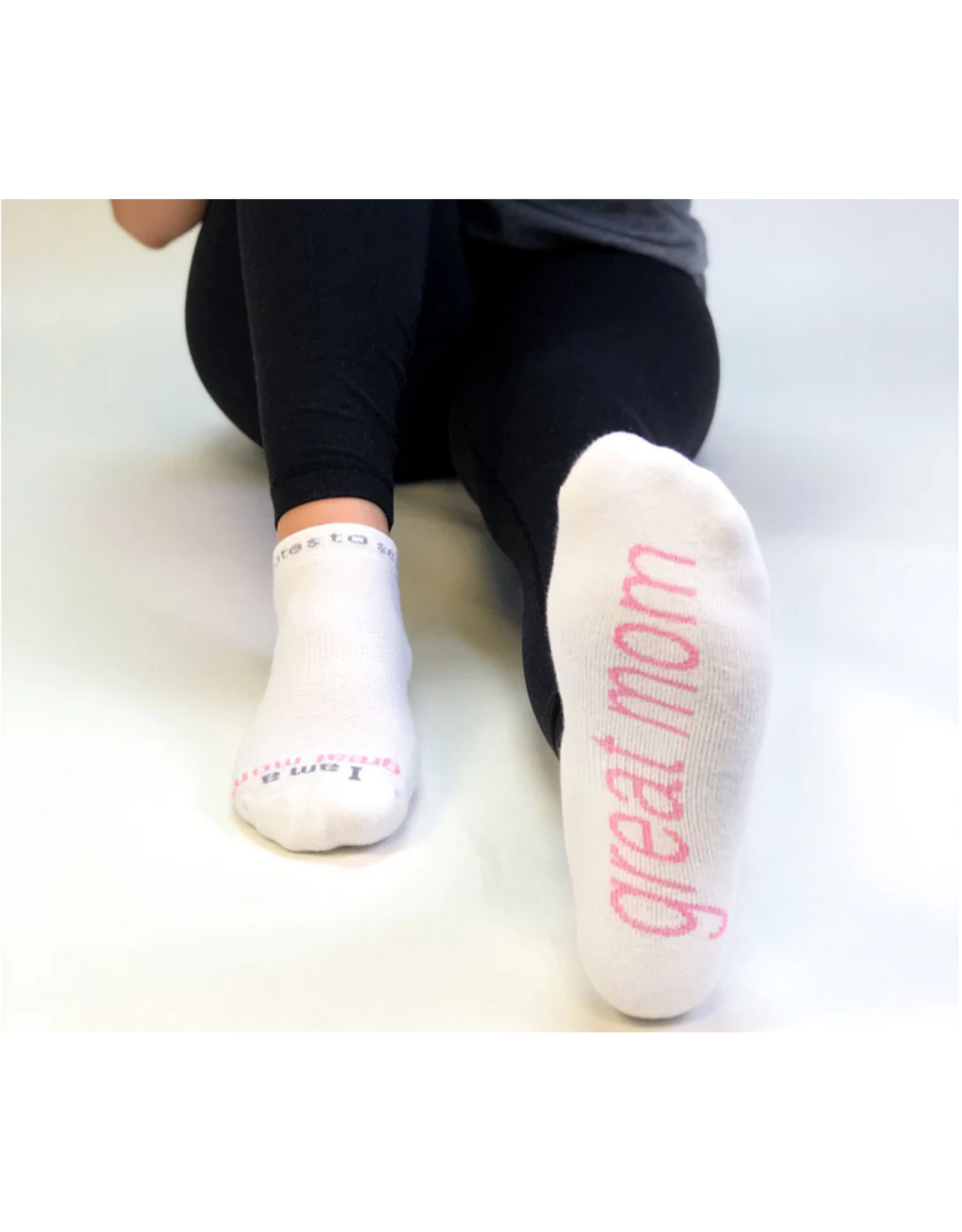 notes to self Notes Great Mom Low Cut Socks