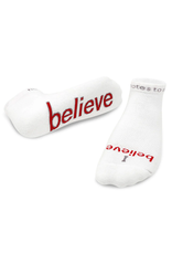 notes to self Notes to Self BELIEVE 'I believe' Low-Cut Socks
