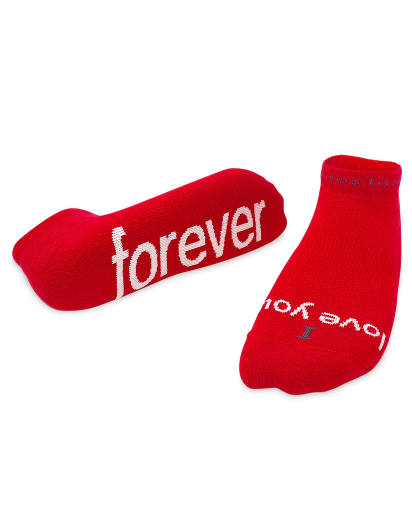 notes to self Notes to Self FOREVER 'I love you - forever' Low-Cut Socks