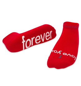 notes to self Notes to Self FOREVER 'I love you - forever' Low-Cut Socks