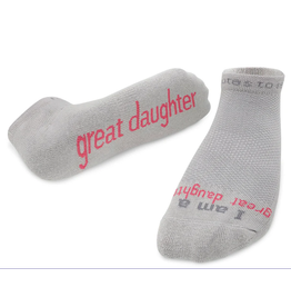 notes to self Notes to Self GREAT DAUGHTER 'Great daughter' Low-Cut Socks