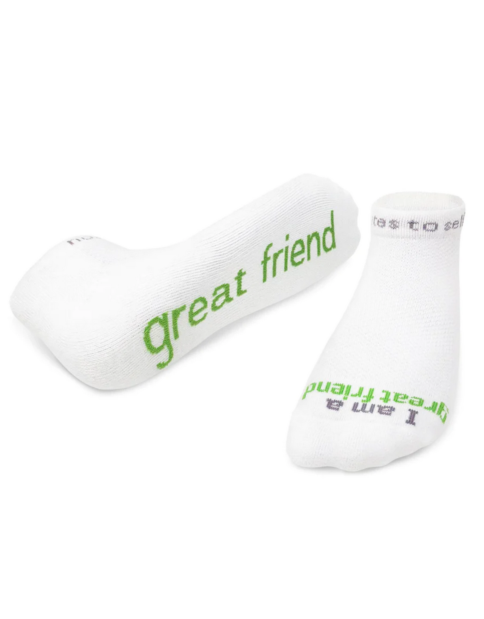 notes to self Notes to Self GREAT FRIEND 'I am a great friend' Low-Cut Socks