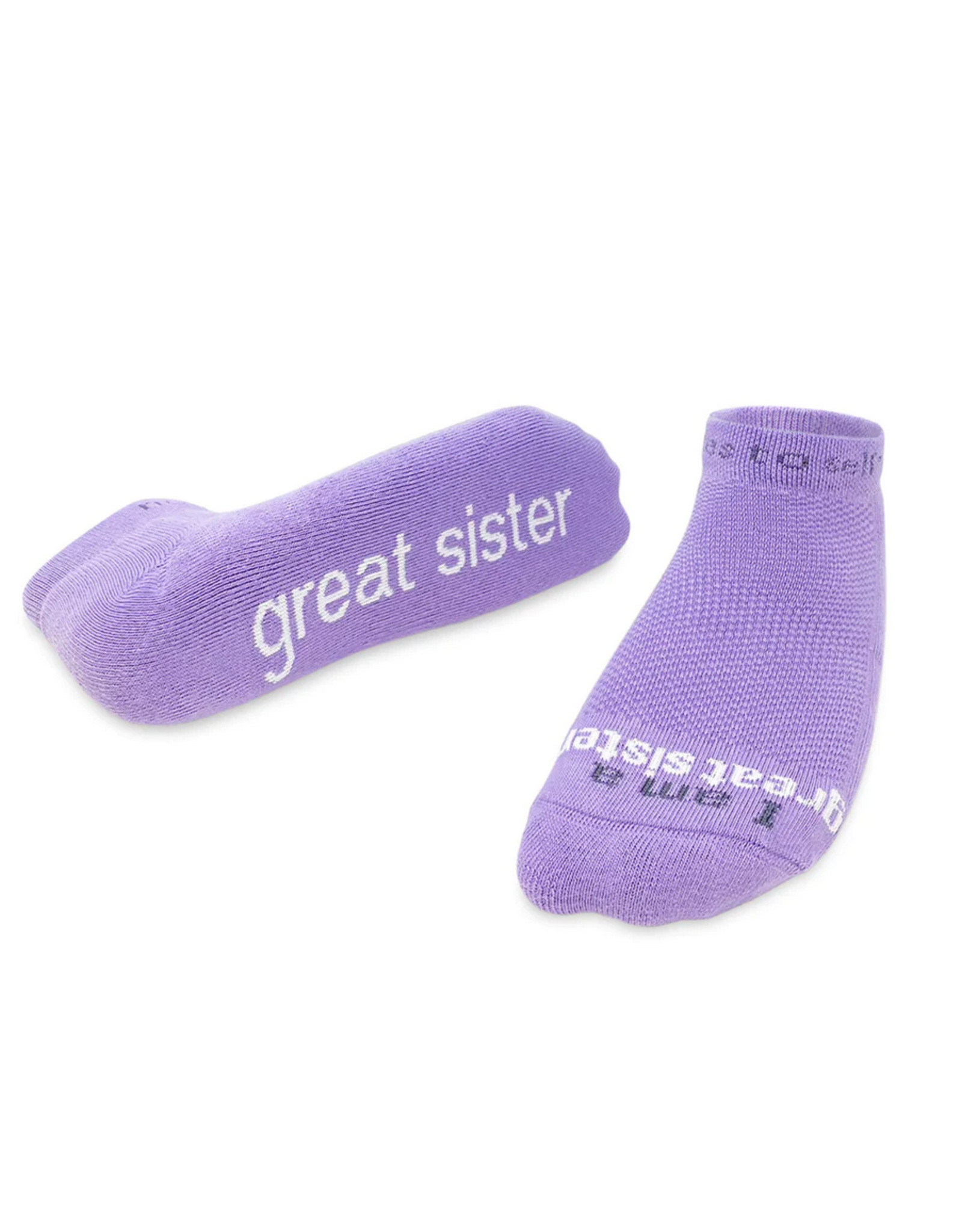 notes to self Notes to Self GREAT SISTER 'I am a great sister' Low-Cut Socks