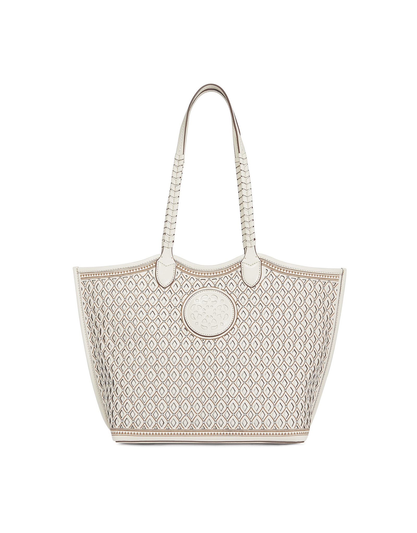 Brighton Brighton H38312 Ferrara Riva Tote White