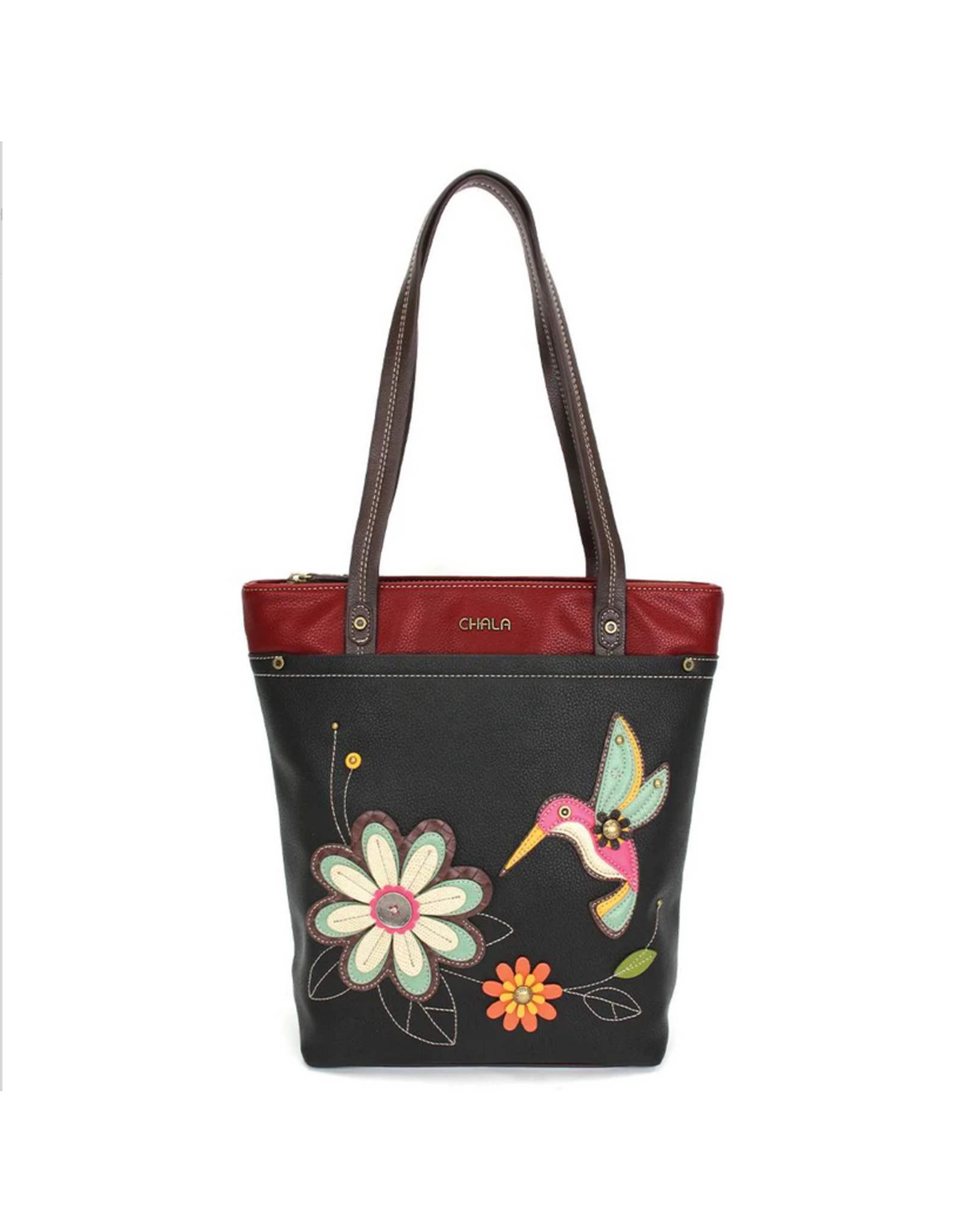 Chala Chala 855HB6 Deluxe Everyday Tote Hummingbird Black