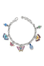 Brighton Brighton JF0182 Kyoto in Bloom Butterfly Charm Bracelet