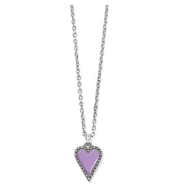 Brighton Brighton JM7566 Dazzling Love Petite Necklace Lavender
