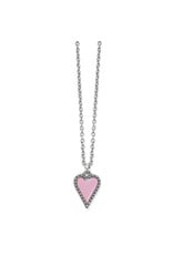 Brighton Brighton JM7568 Dazzling Love Petite Necklace Blush
