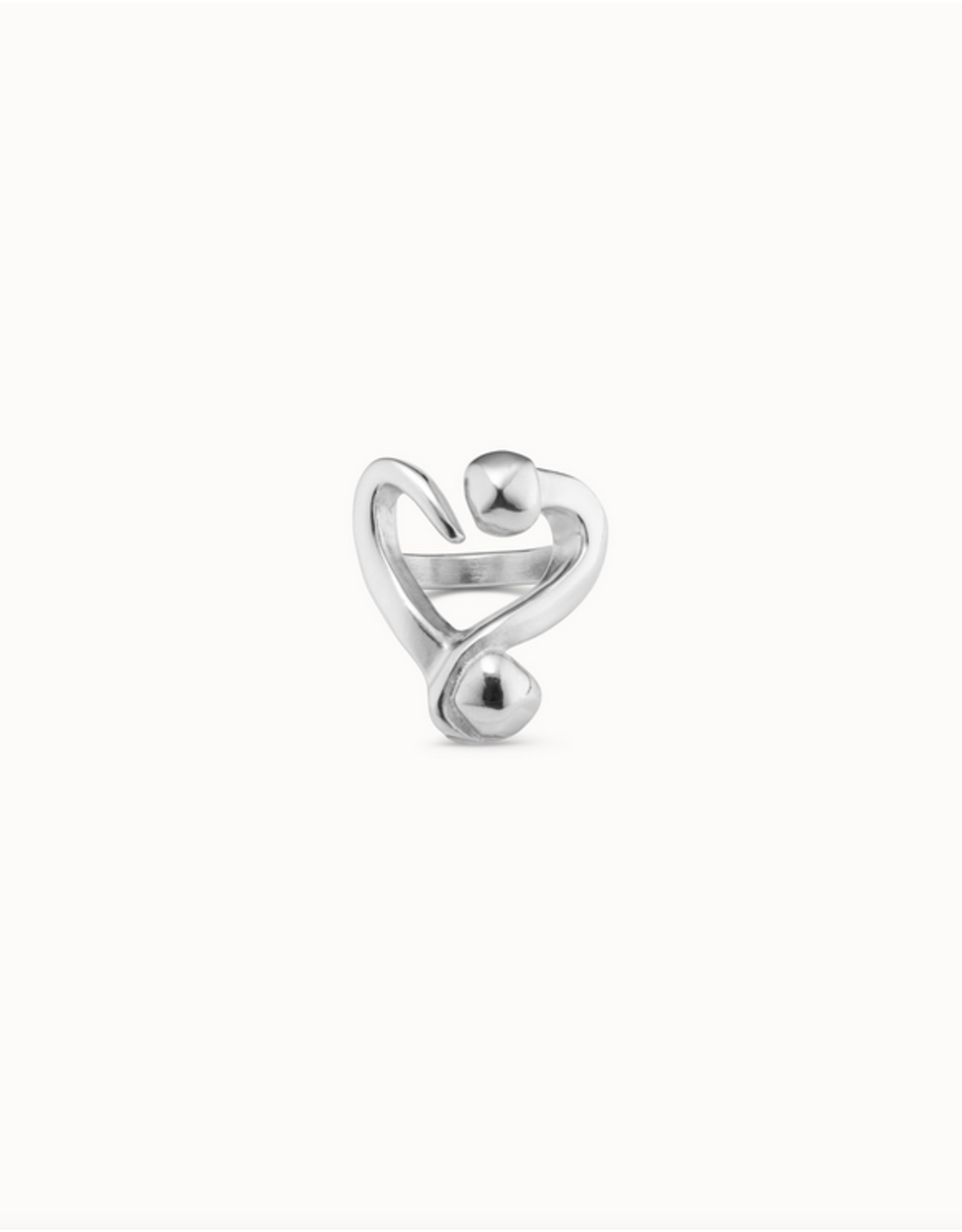 Uno de 50 Uno de 50 ANI0777MTL000 One Love Heart Ring