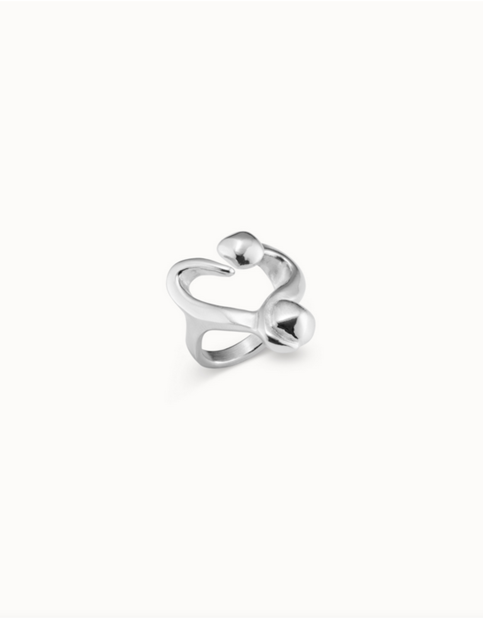 Uno de 50 Uno de 50 ANI0777MTL000 One Love Heart Ring