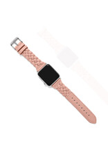 Brighton Brighton W2042E Sutton Braided  Watch Band Pink Sand