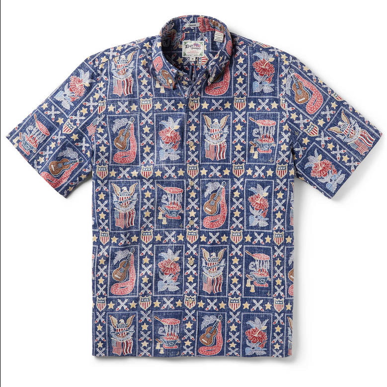 Reyn M617112524 Summer Commemorative 2024 Button Front - The