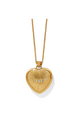 Brighton Brighton JM7578 One Heart Convertible Locket Necklace