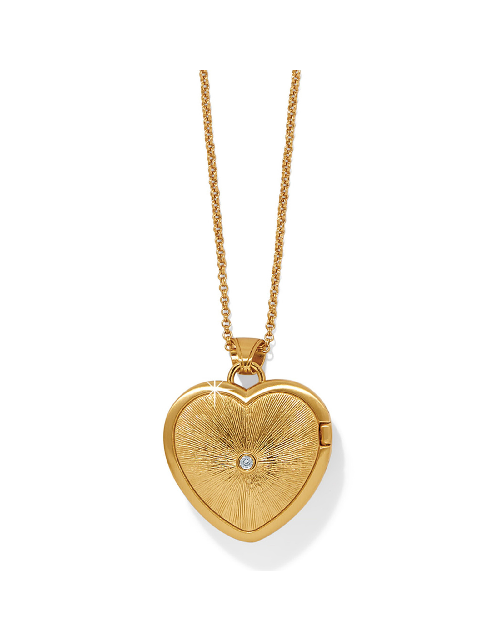 Brighton Brighton JM7578 One Heart Convertible Locket Necklace