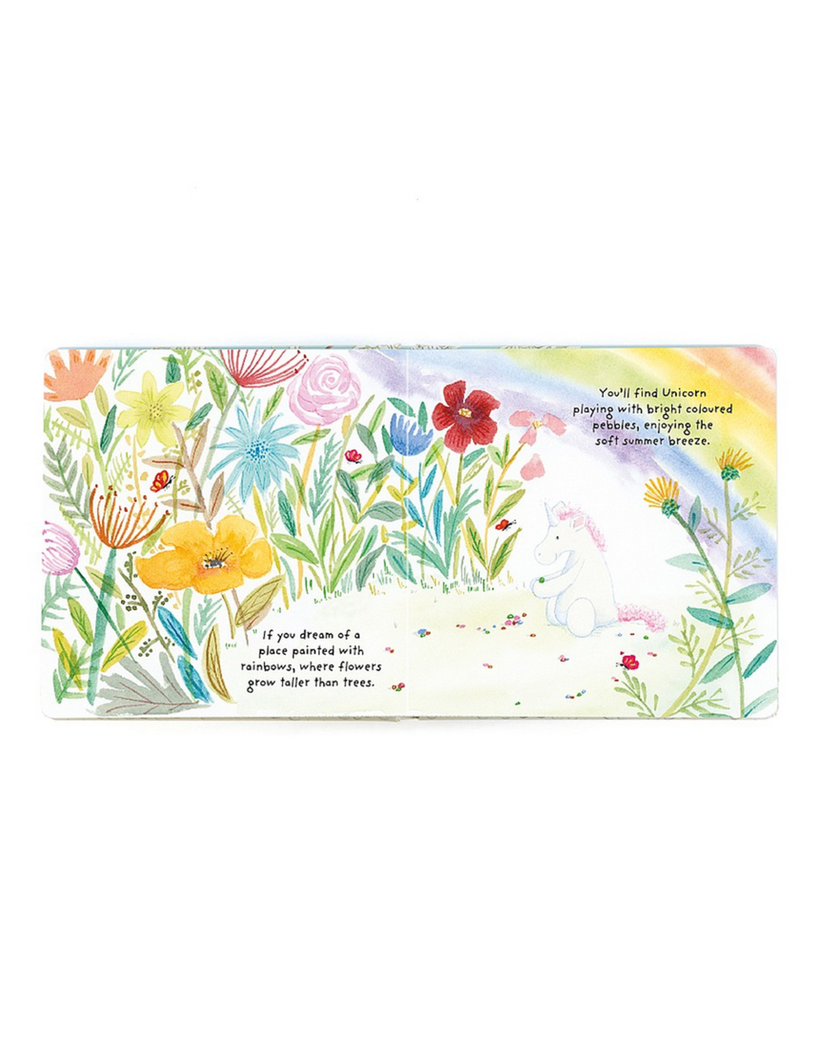 Jellycat Jellycat BK4UD Magical Unicorn Dreams Book