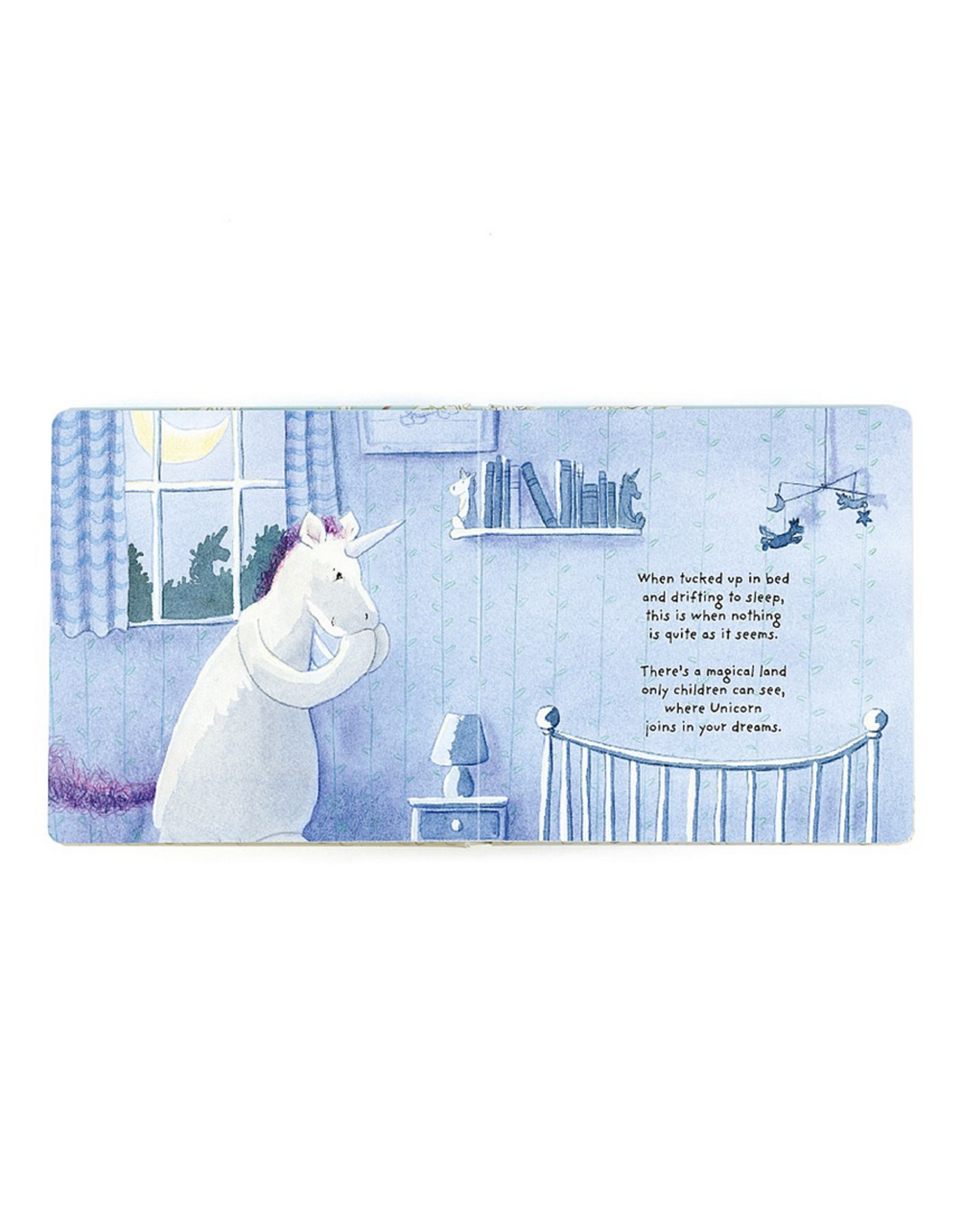 Jellycat Jellycat BK4UD Magical Unicorn Dreams Book