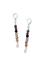 Brighton Brighton JA9931 Contempo Desert Pearl Leverback Earrings