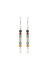 Brighton Brighton JA9931 Contempo Desert Pearl Leverback Earrings