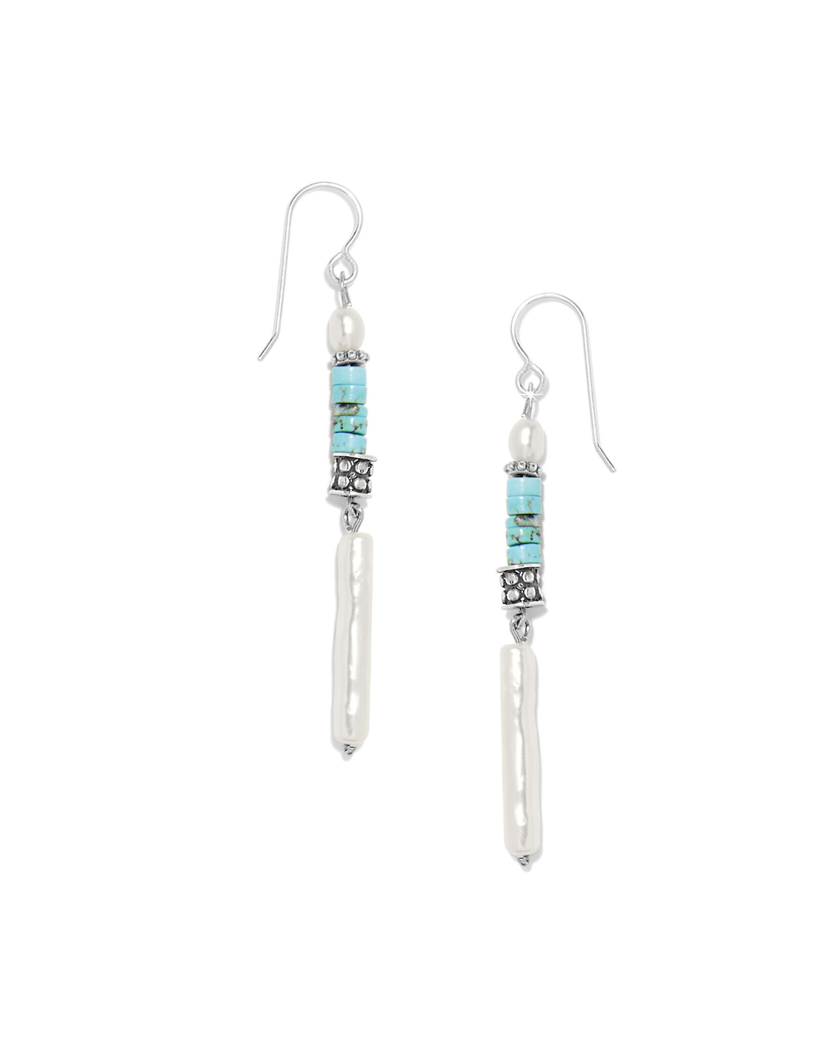 Brighton Brighton JA9986 Pebble Pearl Coast French Wire Earrings