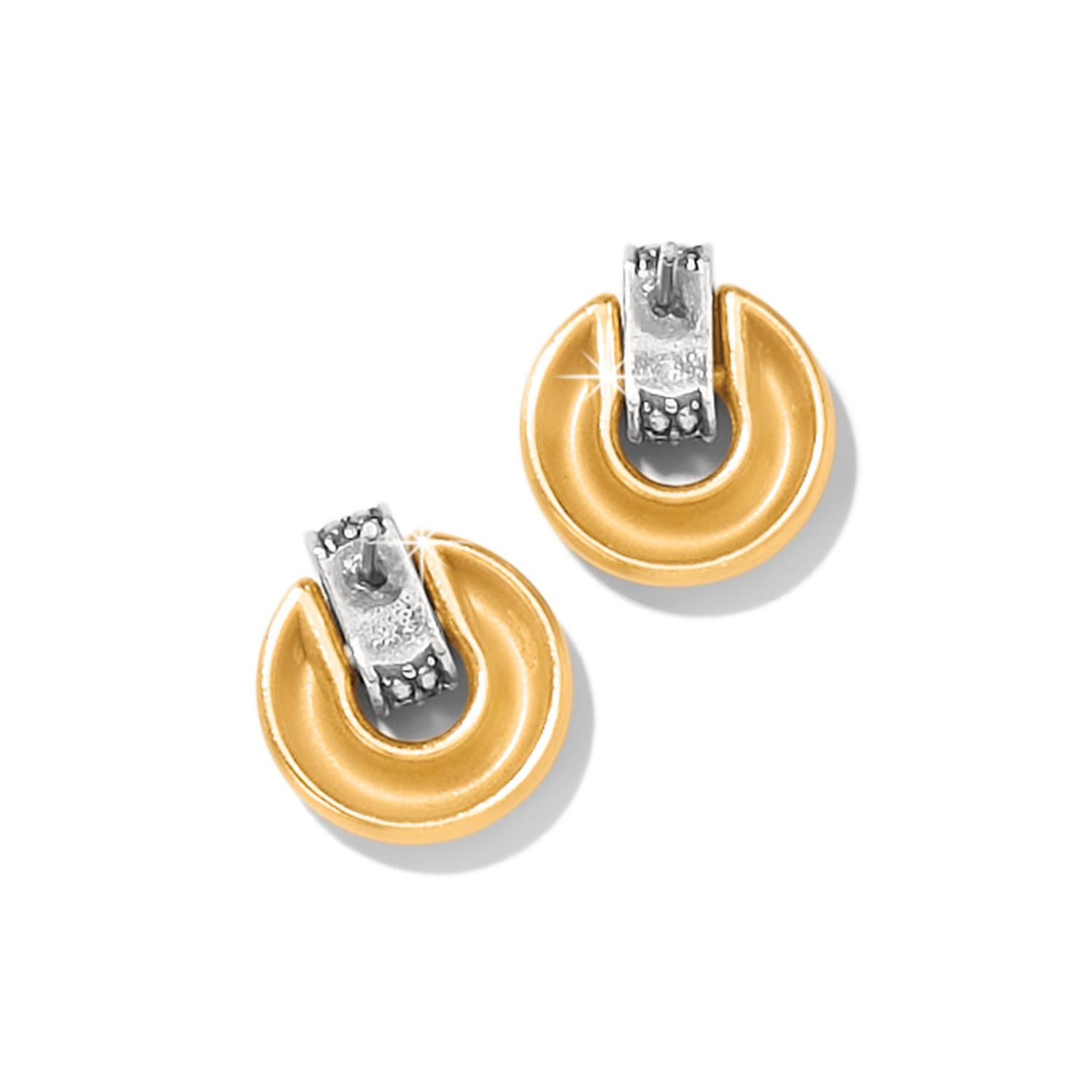 Brighton JA0000 Meridian Geo Mini Post Drop Earrings - The