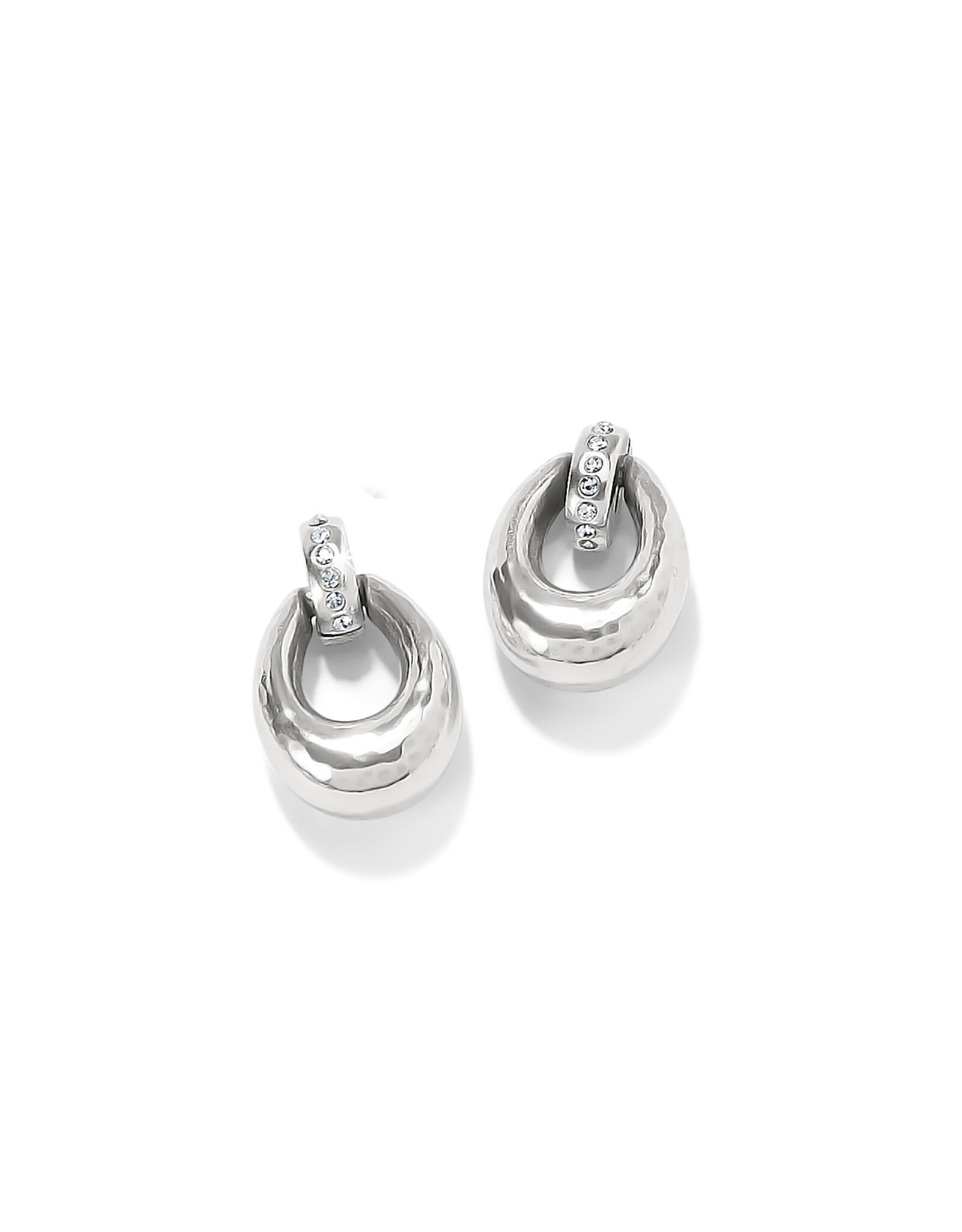 Brighton Brighton JA0008 Meridian Orbit Geo Oval Post Drop Earrings