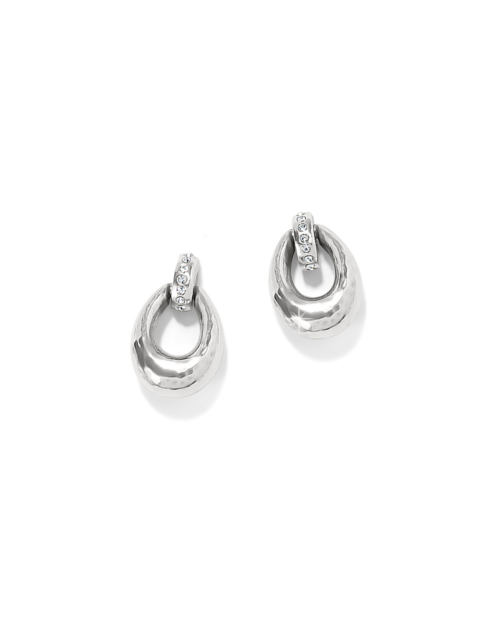 Brighton Brighton JA0008 Meridian Orbit Geo Oval Post Drop Earrings