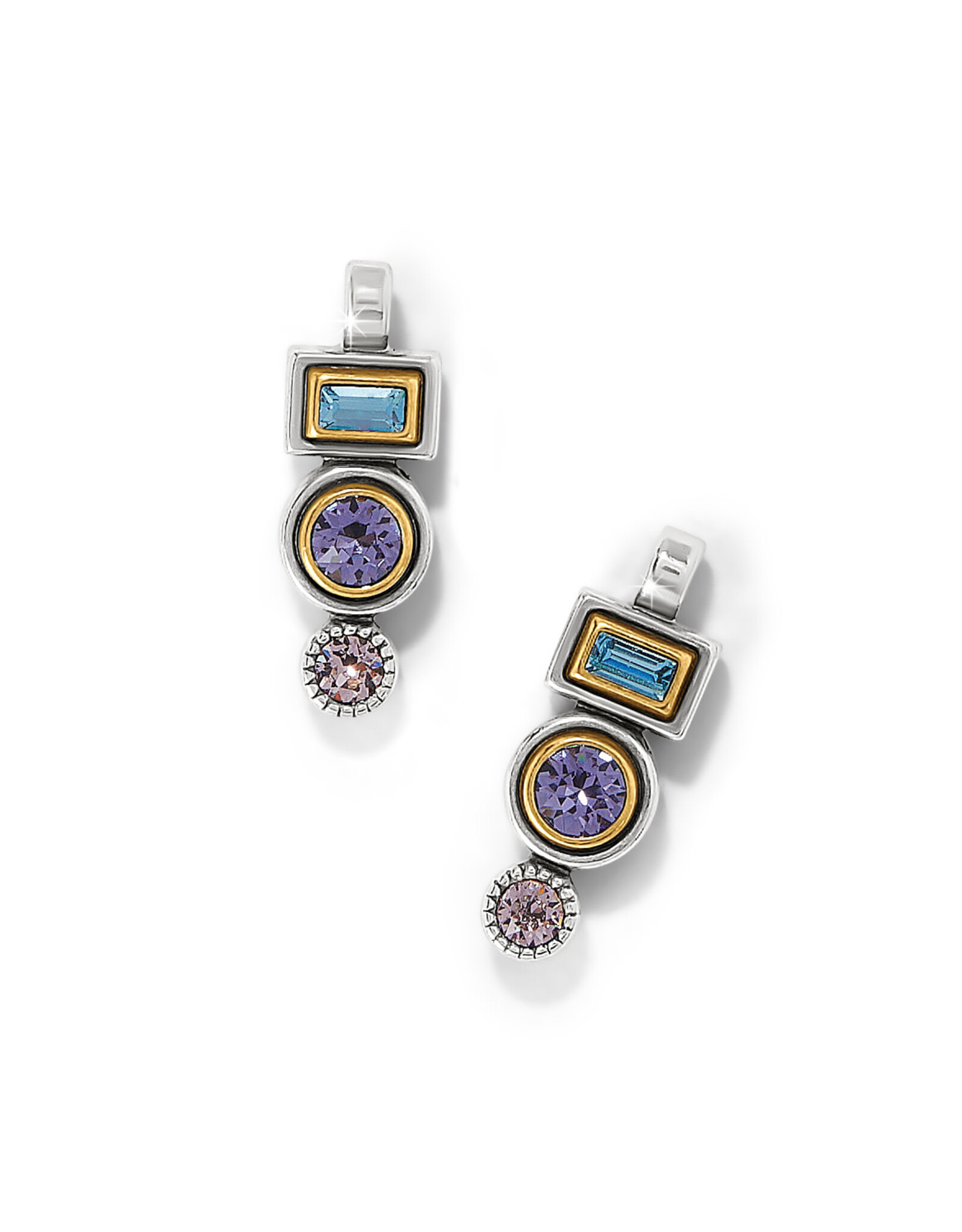 Brighton Brighton JA0016 Halo Gleam Drop Post Earrings