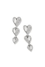 Brighton Brighton JA0020 Cascade Heart Trio Post Drop Earrings