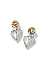Brighton Brighton JA0022 Cascade Heart Post Earrings