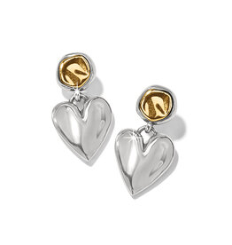 Brighton Brighton JA0022 Cascade Heart Post Earrings