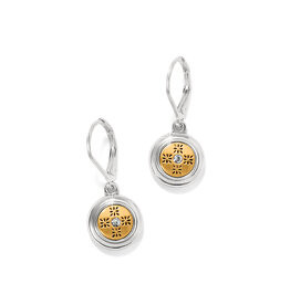 Brighton Brighton JA0024 Mosaic Round Mini Leverback Earrings