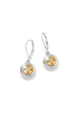 Brighton Brighton JA0024 Mosaic Round Mini Leverback Earrings