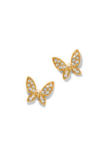 Brighton Brighton JA0026 Enchanted Gold Butterfly Post Earrings
