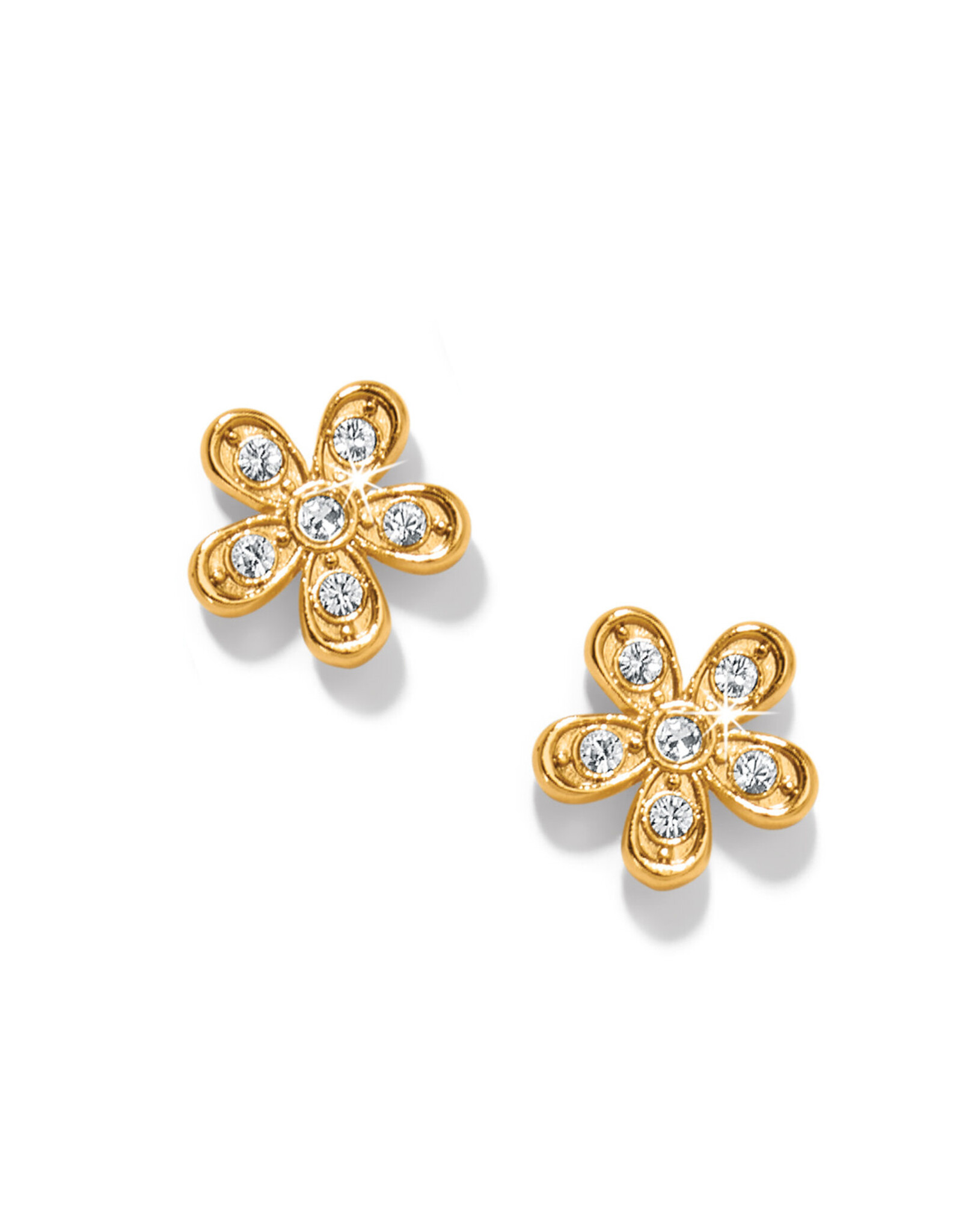 Brighton Brighton JA0028 Enchanted Gold Flower Post Earrings