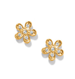 Brighton Brighton JA0028 Enchanted Gold Flower Post Earrings