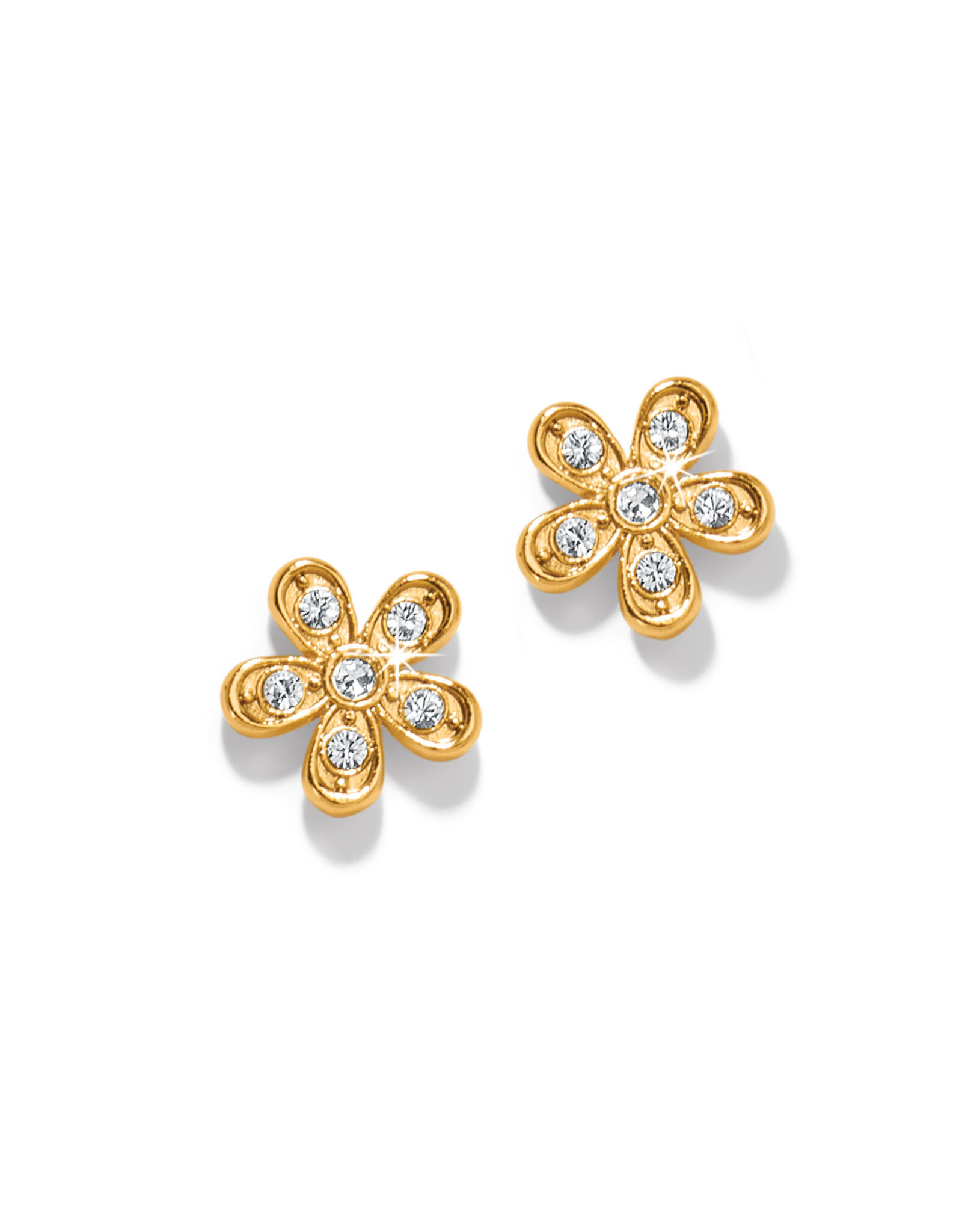 Brighton Brighton JA0028 Enchanted Gold Flower Post Earrings