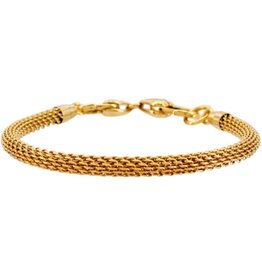 Brighton Brighton JB341A Gold Glam Bracelet 7 3/4”
