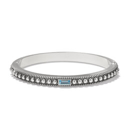 Brighton Brighton JF021B Pretty Tough Gem Hinged Bangle Aqua
