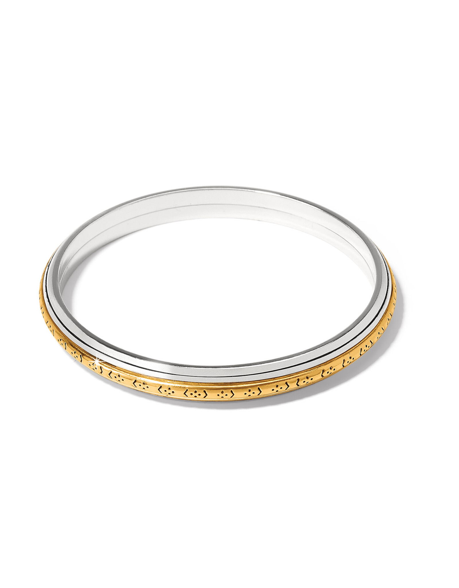 Brighton Brighton JF0235 Mosaic Two Tone Bangle