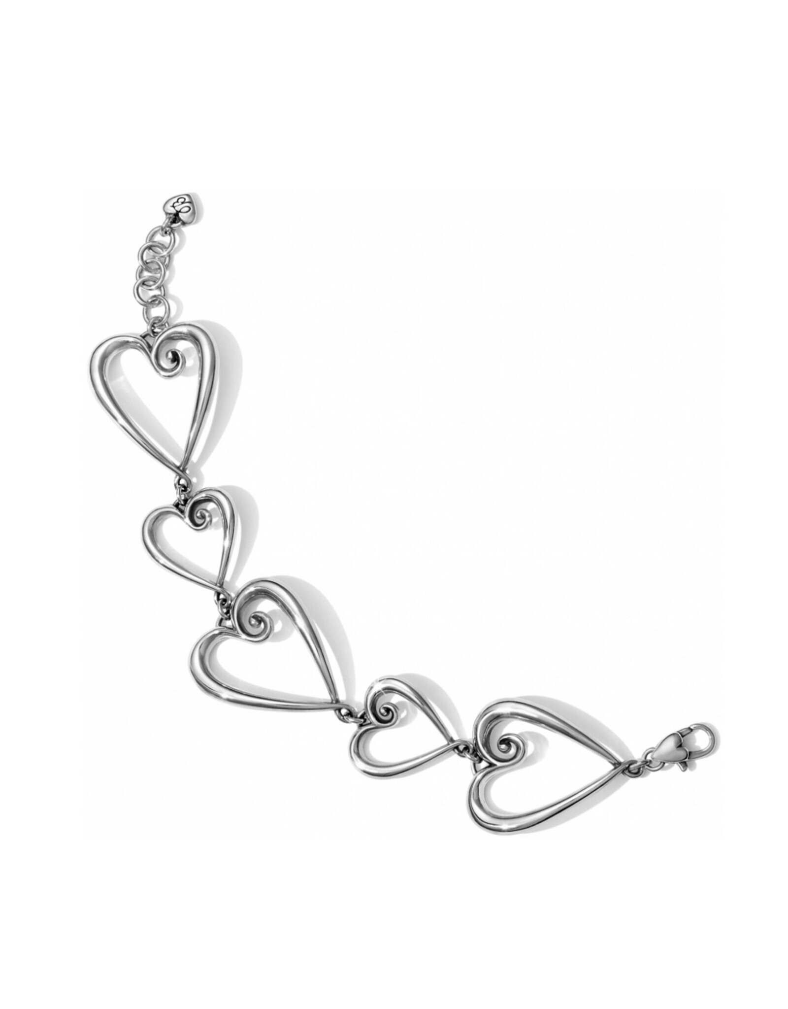 Brighton Brighton JF1400 Whimsical Hearts Link Bracelet