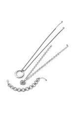 Brighton Brighton JM7547 Pretty Tough Stud Large Circle Necklace