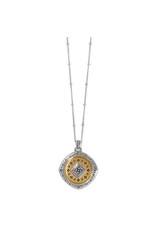 Brighton Brighton JM7485 Mosaic Two Tone Pendant Necklace