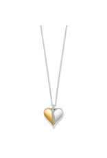 Brighton Brighton JM7603 Precious Heart Two Tone Necklace