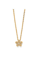 Brighton Brighton JM7616 Enchanting Flower Gold  Necklace