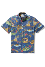 Reyn Spooner Reyn M630412524 The Simpsons Hawaiian Vacation Classic  Button Front