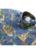 Reyn Spooner Reyn M630412524 The Simpsons Hawaiian Vacation Classic  Button Front