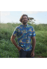 Reyn Spooner Reyn M630412524 The Simpsons Hawaiian Vacation Classic  Button Front