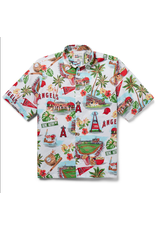Reyn Spooner Reyn B587212123 LA Angels MLB 23 Scenic Button Front Shirt